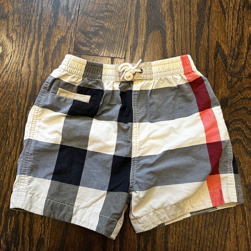 Toddler Burberry swim trunk
